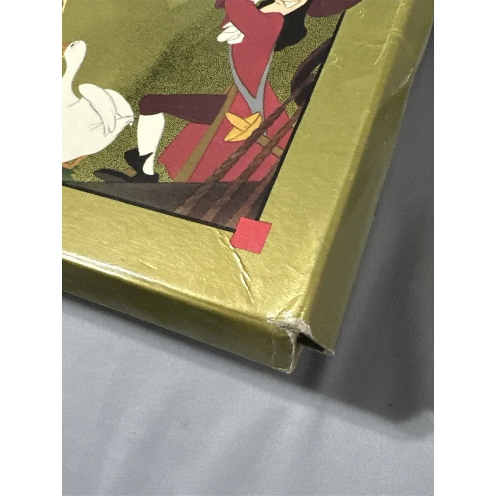 VTG The Walt Disney Treasure Chest 1991  4 Oversized Books in Folder!